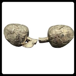 Godinger Silver Plated Artichoke Salt and Pepper Shakers Set